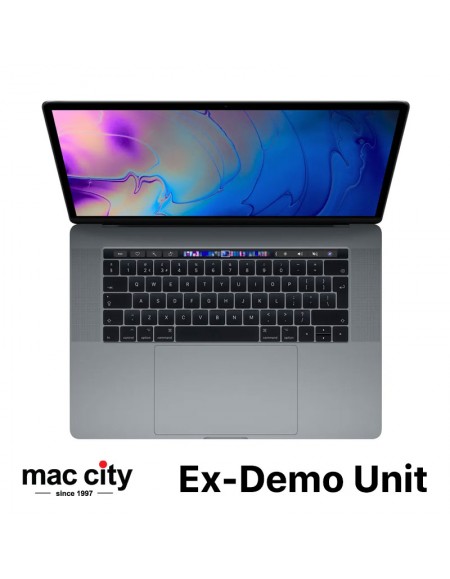 #EX-DEMO# MacBook Pro 15-inch(2019) with Touch Bar and Touch ID 2.6GHz/16GB/256GB/RP555X - Space Grey (E-MV902ZP/A)